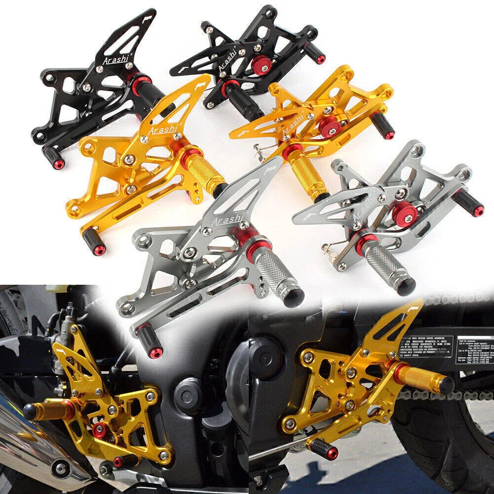 Adjustable Rearset Foot Pegs for Honda CBR250RR CBR300R (2017-2018)
