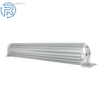 1Pc 18" Aluminum Dual Pass Finned Transmission Oil Cooler for Universal