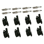 8X Ignition Coil & Spark Plug for Silverado 1500 Tahoe 5.3L (2007–2013)