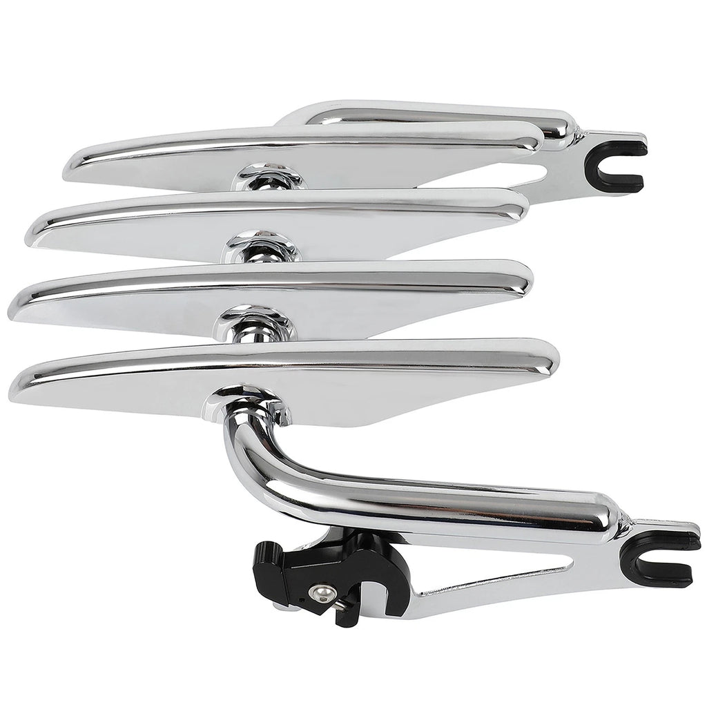Detachable Stealth Luggage Rack for Harley Touring, Street Glide, Road King (2009–2022)