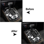 Center Console Gear Shift Panel Cover Trim for Audi A4 S4 A5 S5 (2008-2016)