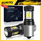 Set of 2 LED Bulbs Mini BA15S for Car (Fits Various Models)