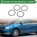 Set of 4 Engine Intake Manifold Gaskets for Volkswagen Touran (2006–2009) No. 06A129717D