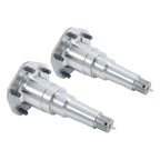 2-Pack Weld-On Spindles with Flange for 7