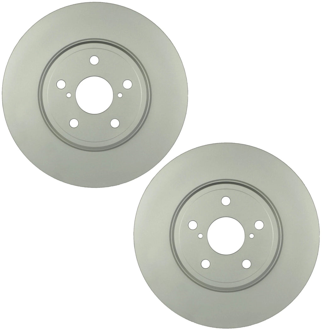 2X Bosch QuietCast Front Vented Disc Brake Rotors for Lexus LS430 (2001–2006)