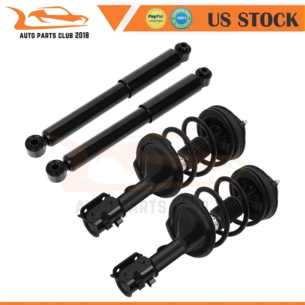 Set of 4 Complete Struts/Shocks Assemblies for Kia Sedona (2006–2012)