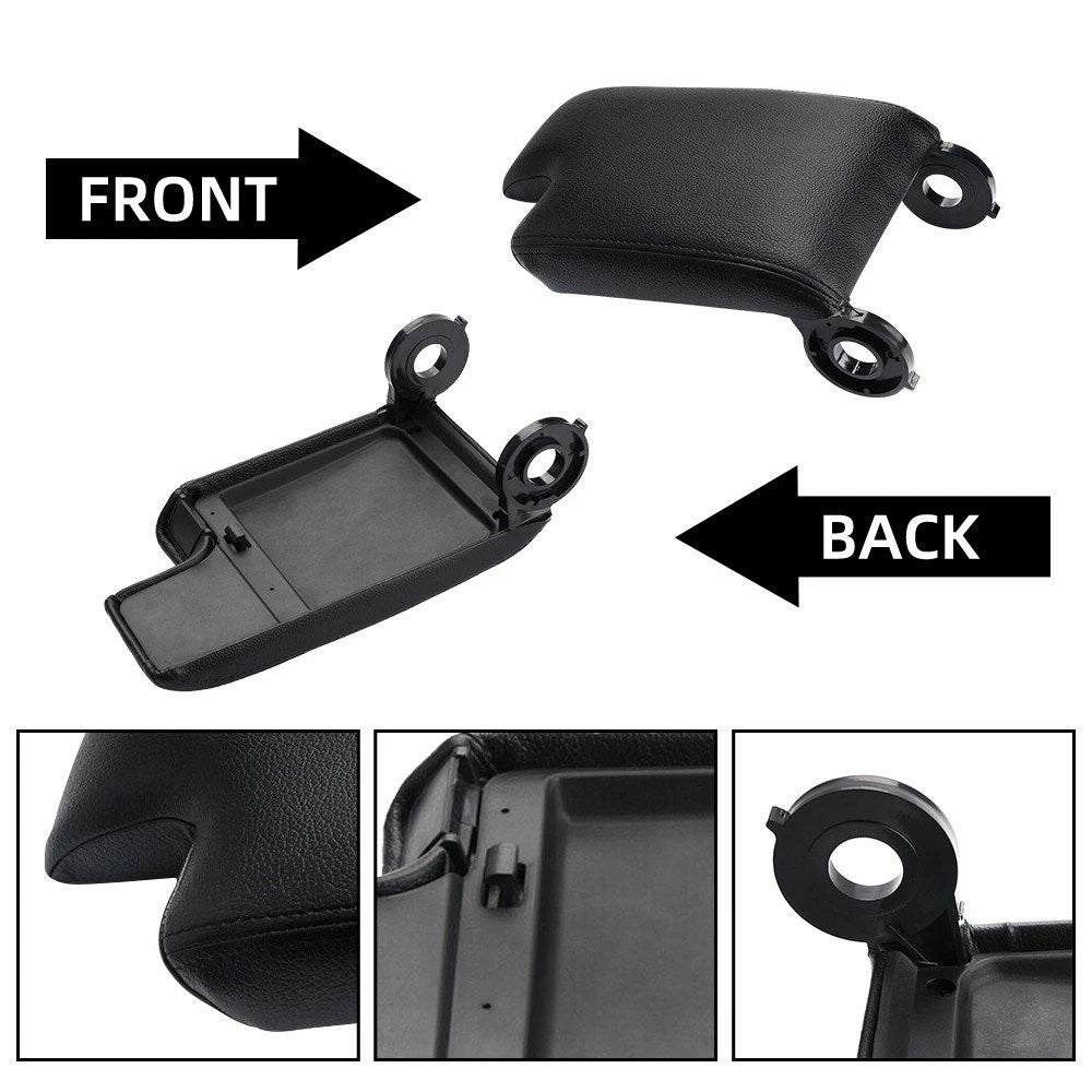 Center Console Armrest Lid Storage Box for BMW E46 (1999–2004)