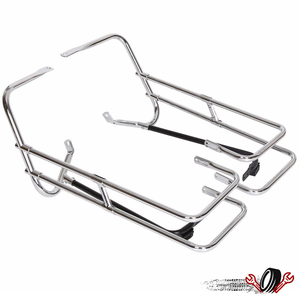 Saddlebag Guard Rail Mounts for Harley Touring Street Glide (1997–2008)