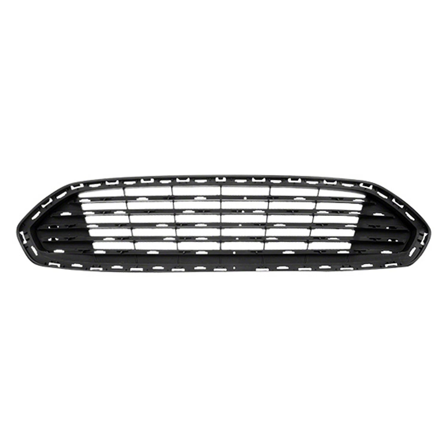 Replacement Gray Matte Polypropylene Front Upper Grille (See Compatible Chart)