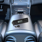 Car Thermometer for Indoor and Outdoor Use (12.543.5cm) Black LCD