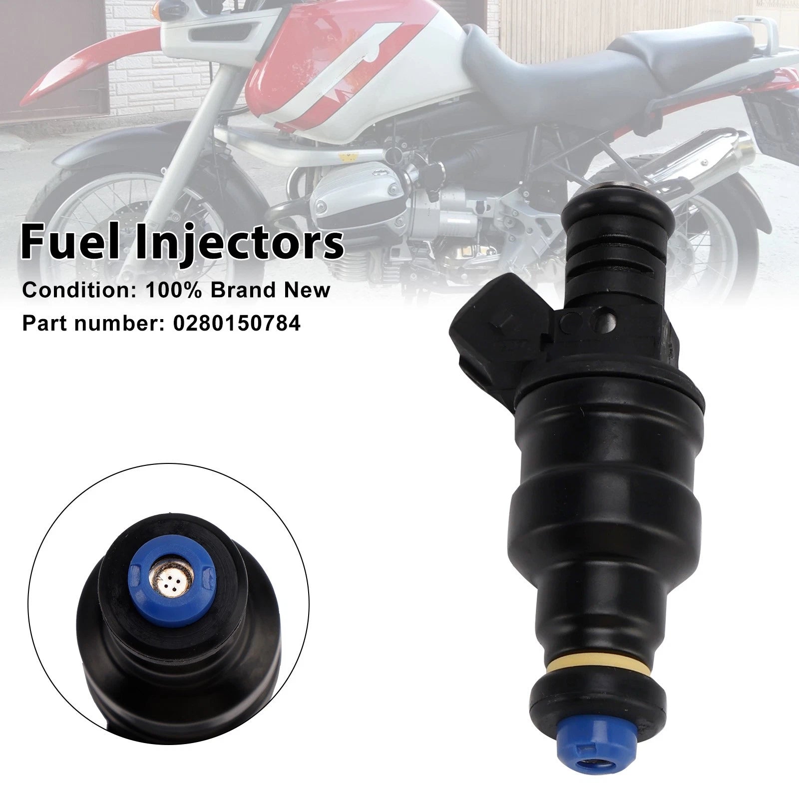 Fuel Injectors 0280150784 for BMW R1100 RT R850 R1100GS R850GS (1994–1999)