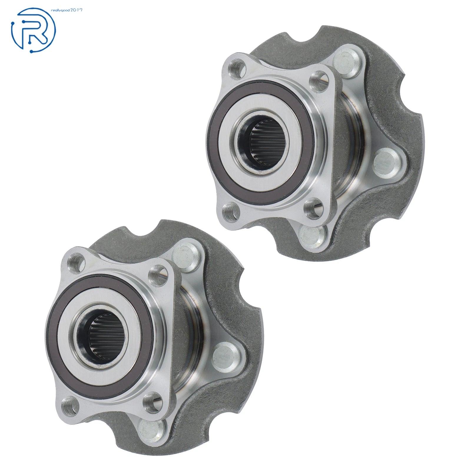 2Pcs Rear Wheel Hub Bearing Assembly 42410-0R010 for Toyota RAV4 (2006–2018)