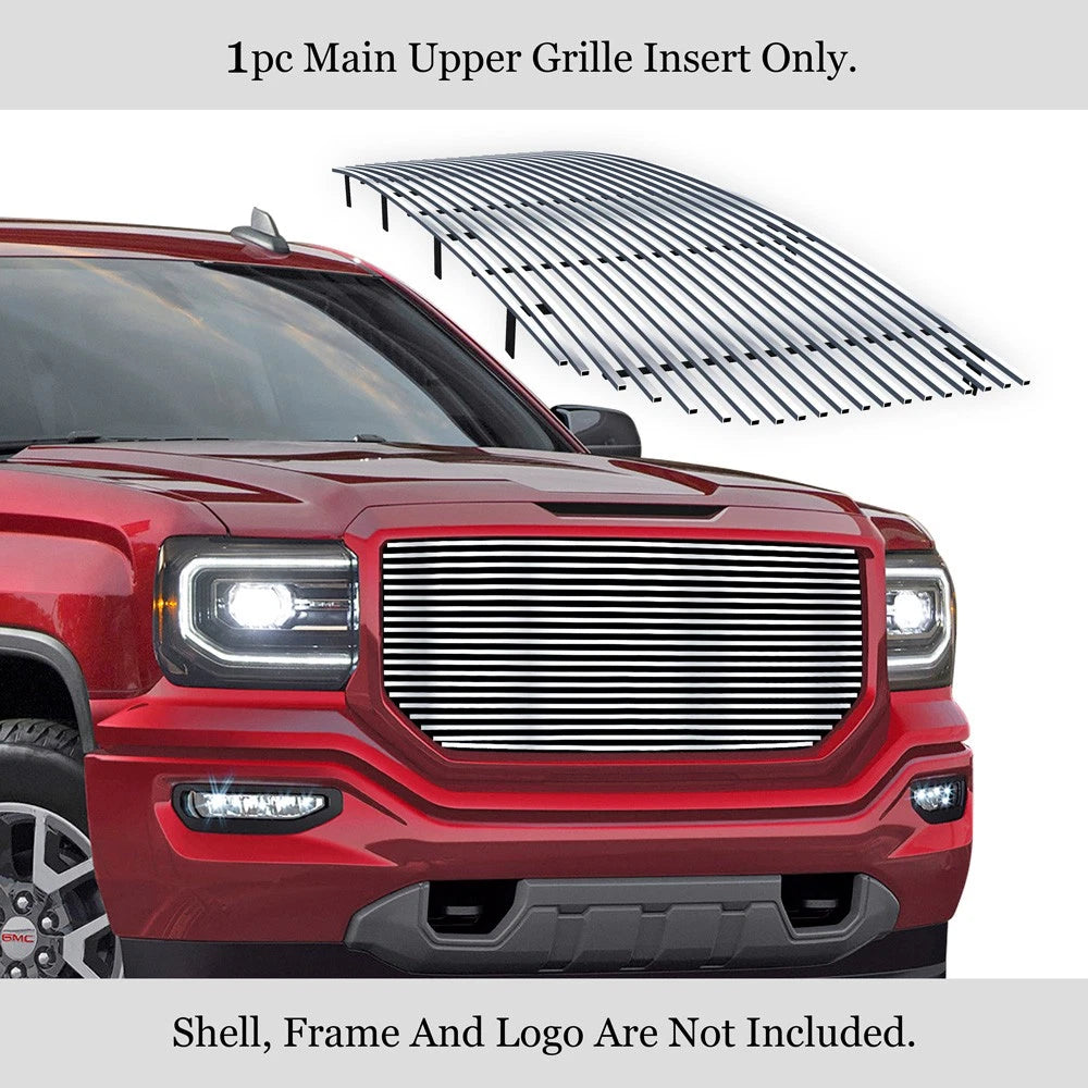 Stainless Steel Chrome Grille Insert for GMC Sierra 1500 (2016-2018)