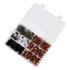 M5 Clip Schrauben Set for M6 (1980–1980) - Black Trim Screws