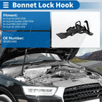 Hood Latch Assembly for Audi A4 (2005–2008) No. 8E0823480