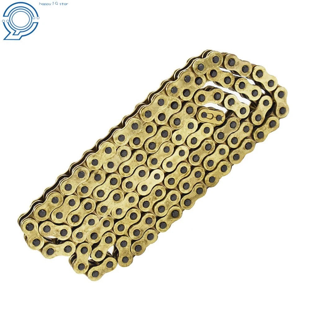520 O-Ring Gold Drive Chain for Motorcycle (120 Links)