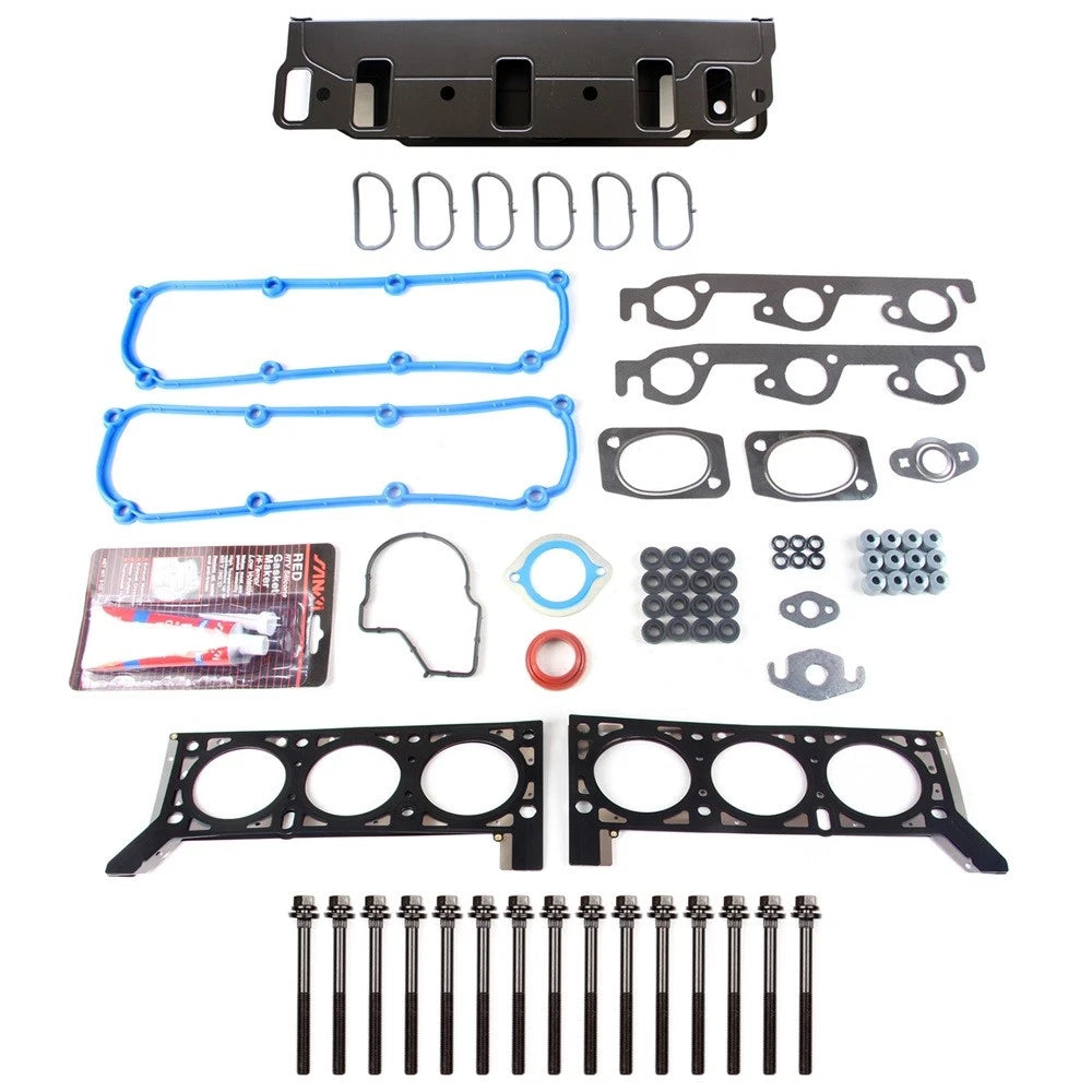 Set of 10 MLS Head Gasket Bolts for Dodge Grand Caravan (2004–2010) E H R