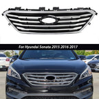 Front Bumper Cover Upper Grille for Hyundai Sonata (2015–2017)