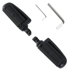 Footrest Pegs 10mm Matte Black for Harley XL883 1200 Sportster Street Glide