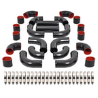 12Pcs Intercooler Piping Kit for Universal Applications (Electrophoresis)