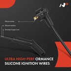 Ignition Coil & Iridium Spark Plugs Set for Ford Taurus