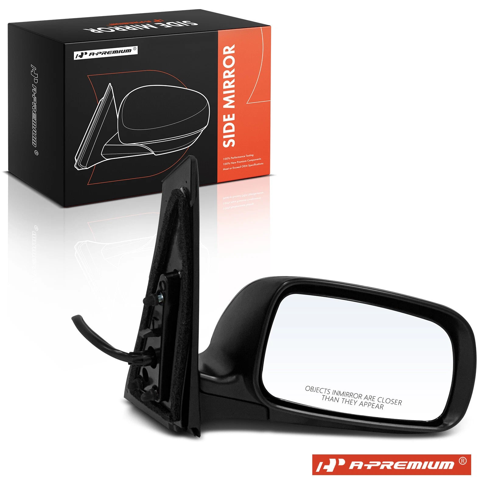 Manual Fold Heated Passenger Power Mirror for Toyota Prius (2004-2009)