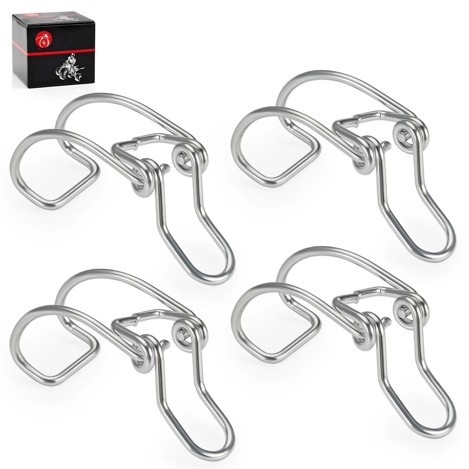 Set of 4 Airbox Clips 7081872 for Polaris RZR Turbo S (2020–2021)