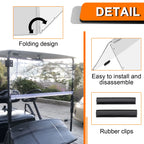 Folding Clear Windshield for EZGO TXT & Medalist (1994–2014)