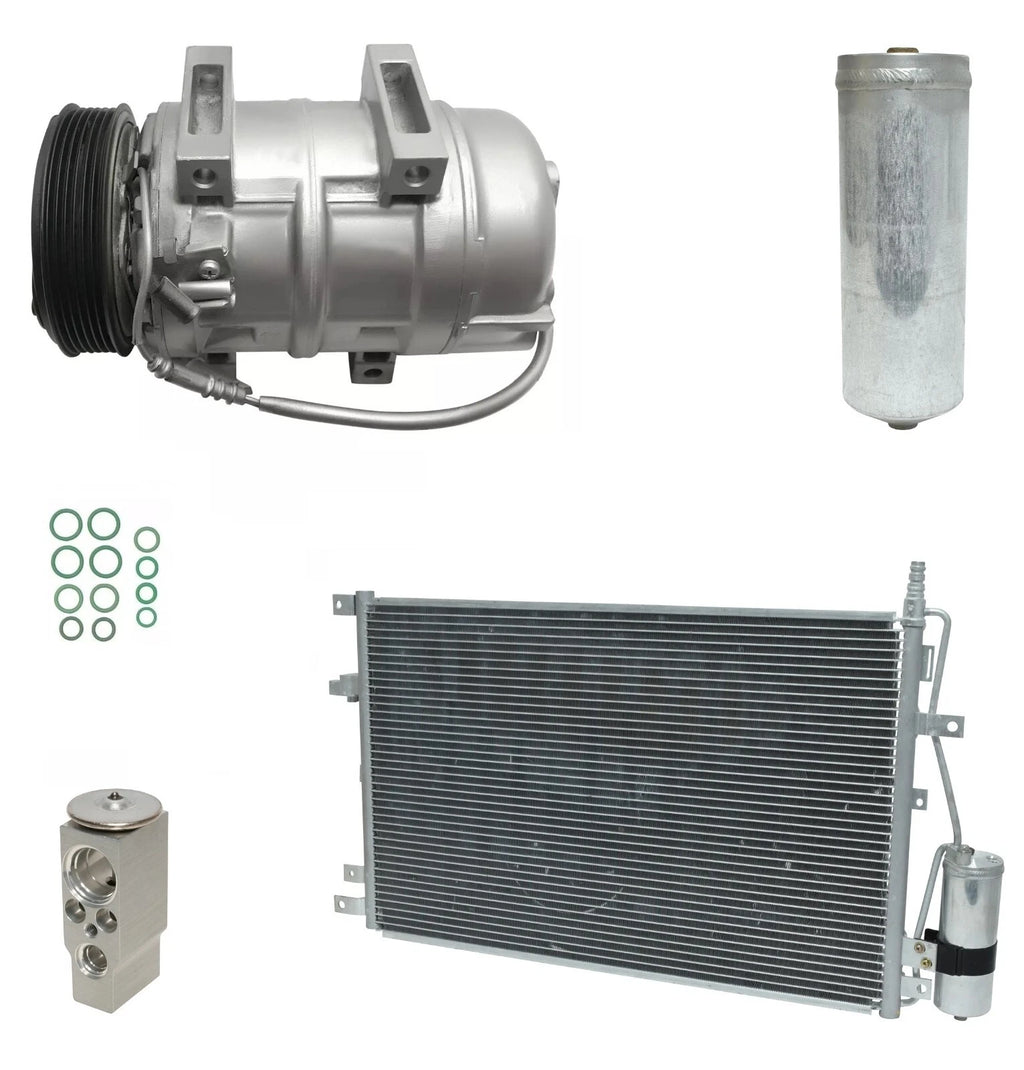 AC Compressor Kit with Condenser for Volvo XC90 2.5L 2.9L (2005–2005)