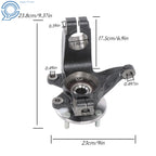 Front Right Steering Knuckle and Wheel Hub Bearing for Ford Focus (2006–2011)
