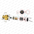 12 Blade Impeller Kit for Sherwood P17000 Series Pump (17000K)