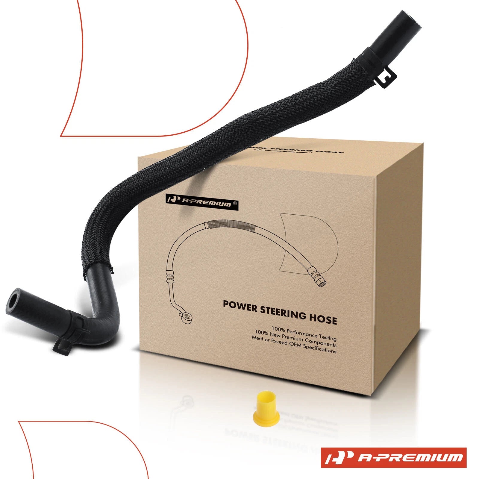 Power Steering Return Line Hose for Ford Club Wagon (1997–1998)