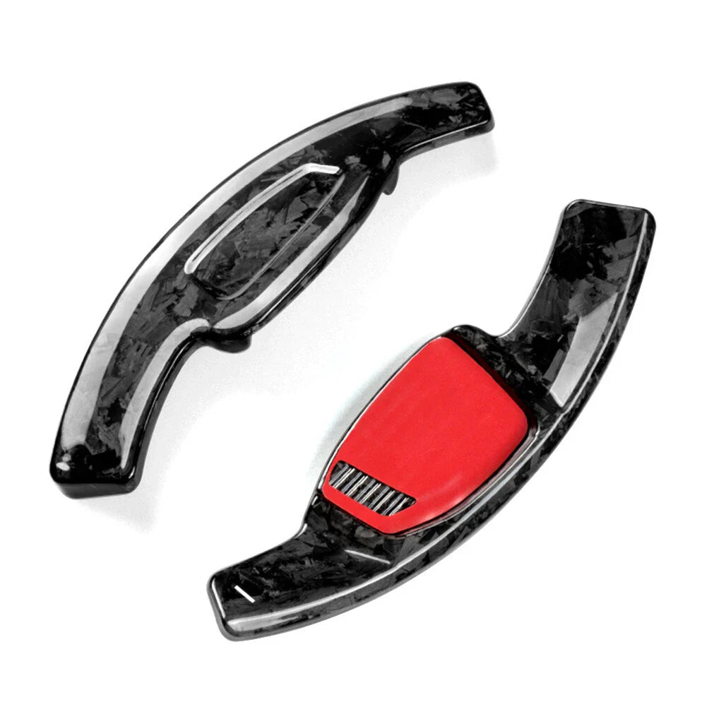 Forged Carbon Fiber Paddle Shifter Extensions for Audi RS5 (2021)