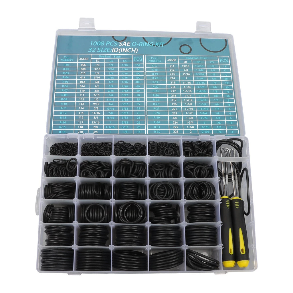 Set of 32 Nitrile Rubber Seals for Faucet Hydraulic Use