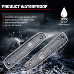 2X Clear Front Side Corner Parking Marker Light Housings for Jeep Cherokee (1997–2001)