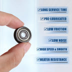 10pcs F626ZZ Deep Groove Ball Bearings for Various Models (6x19x6mm)