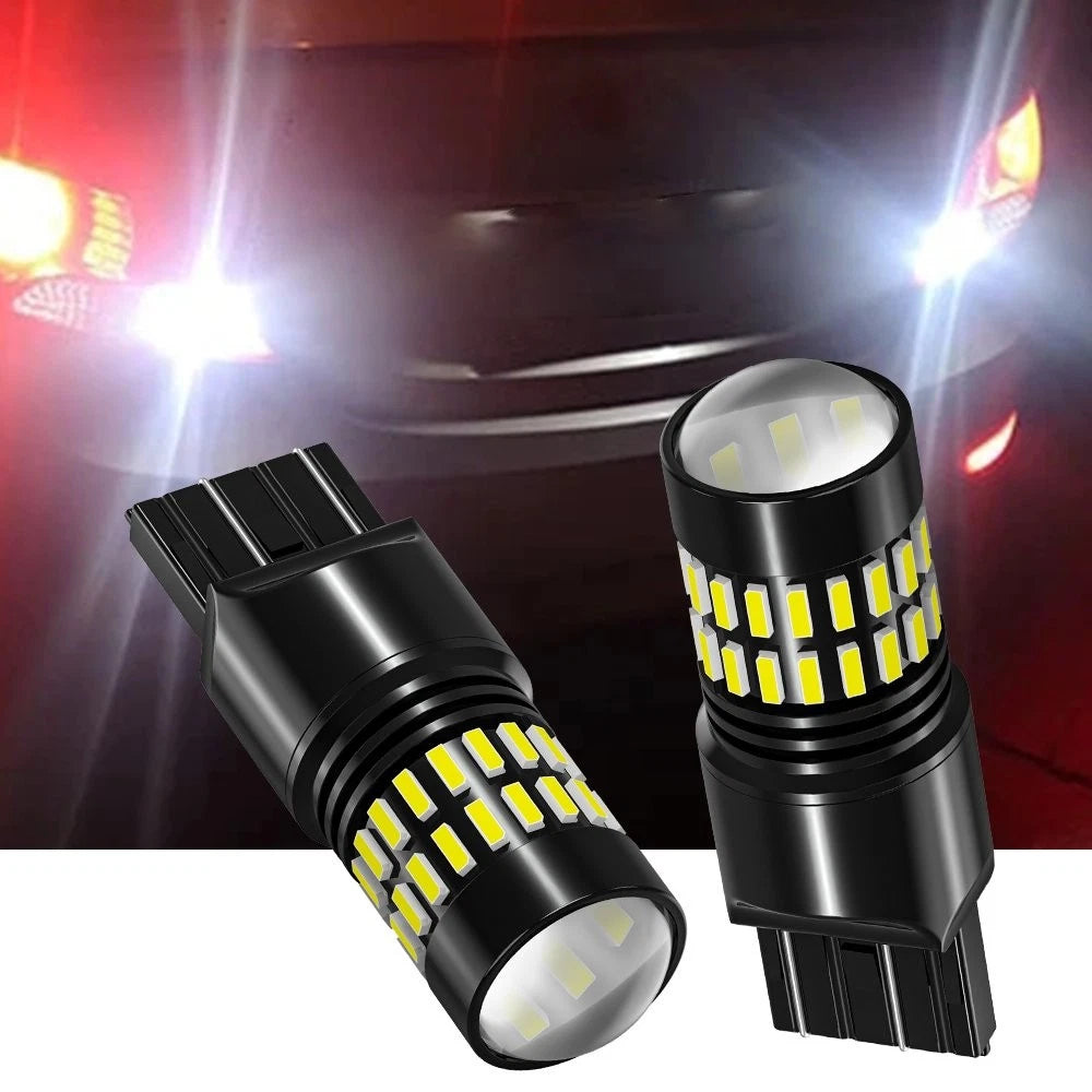Set of 2 LED Backup Reverse Light Bulbs 7440 7443 7444 for Vehicles