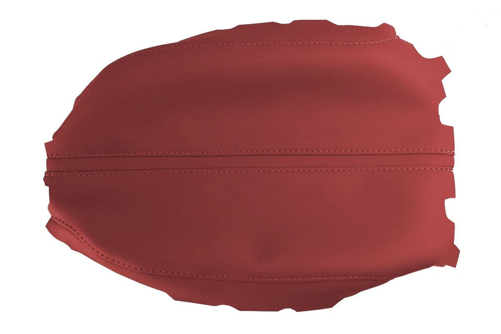 Console Lid Armrest Cover for Acura TLX (2015–2020) Red PVC Leather