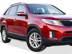 6" Polished iBoard Side Step Nerf Bars for Kia Sorento (2014-2015)