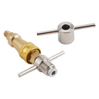 Brass Washer Quick Connect Plug / 14 Inch FNPT / Refrigerator for Refrigerator