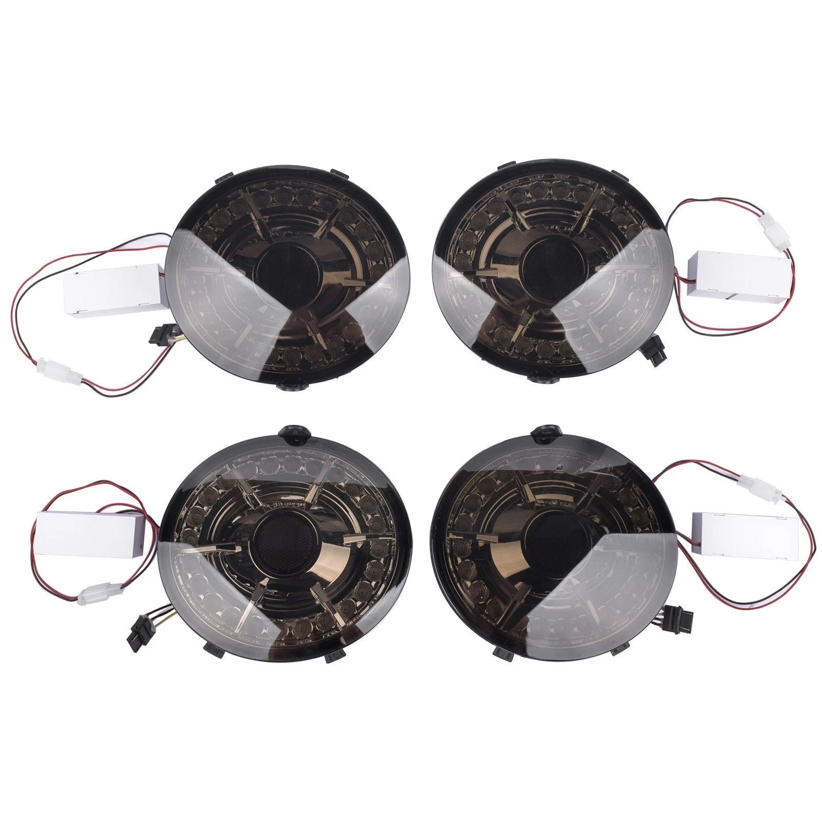Set of 4 LED Tail Lights for Chevrolet Corvette C6 (2005-2013)