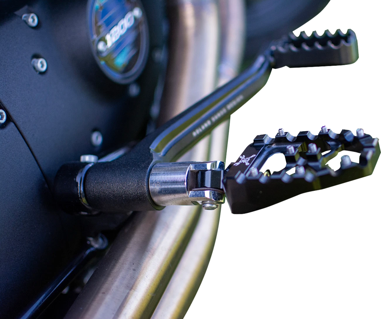 Burly Brand MX Evolution Driver Pegs for Harley Sportster/Dyna (B13-1015B)