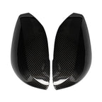 Carbon Fiber Side View Mirror Cover Caps for Infiniti Q50 Q60 Q70 QX30 (14-20)