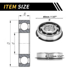 6203NR Deep Groove Ball Bearing for Scooter Skateboard Wheel (P6)