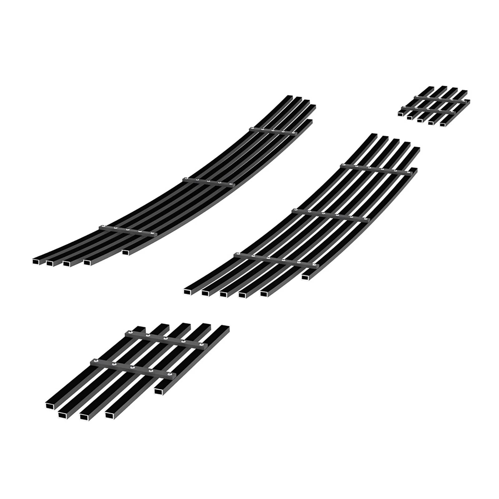 Stainless Steel Black Grille Insert for Smart Fortwo (2008-2012)