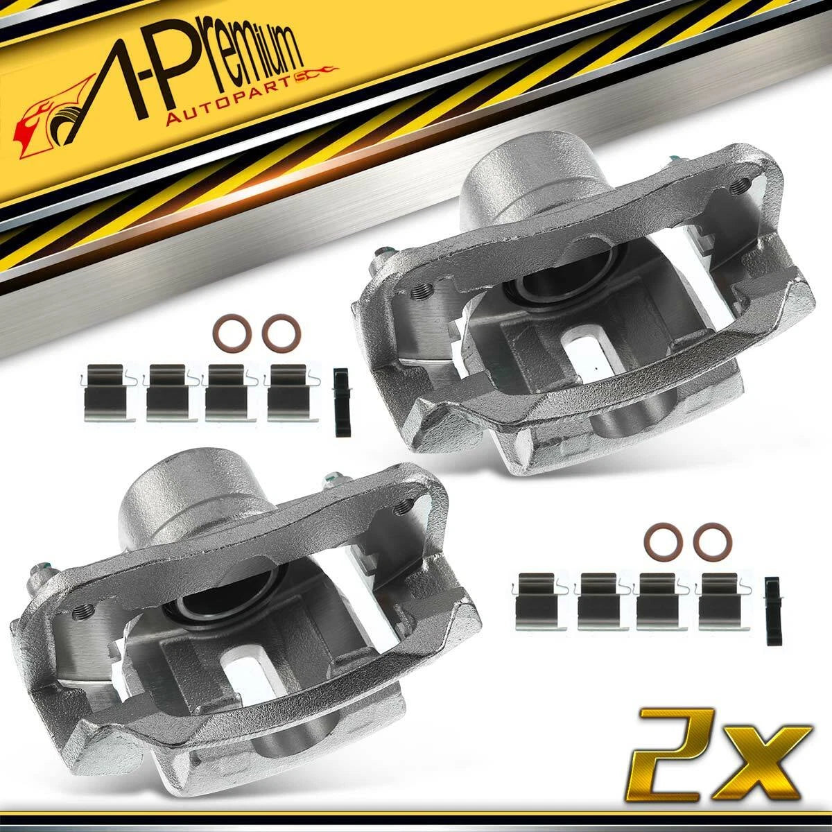 Front Brake Calipers and Bracket for Toyota Highlander (2001–2007)