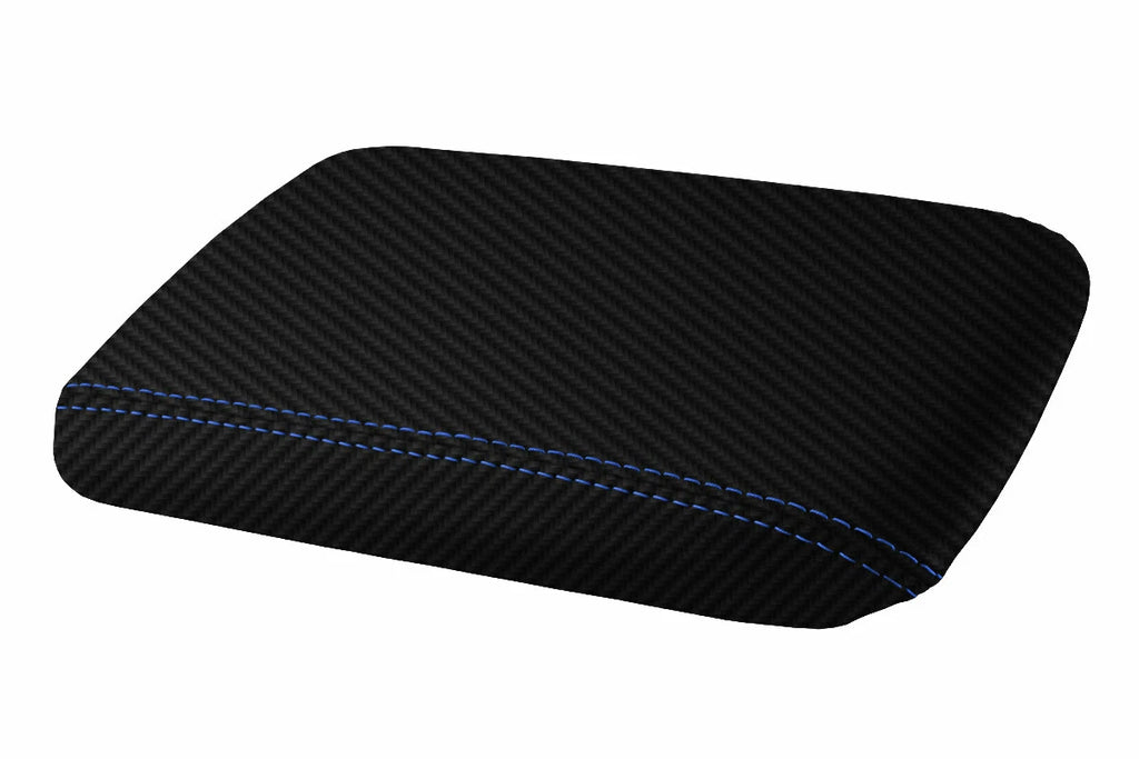 Carbon Fiber Console Lid Armrest Rear Cover for Mazda RX8 (2004–2008)