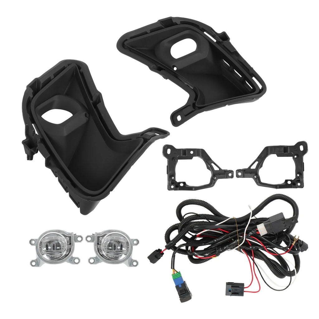 Set of 2 Front Bumper LED Fog Lights for Toyota Grand Highlander (2024–2025)