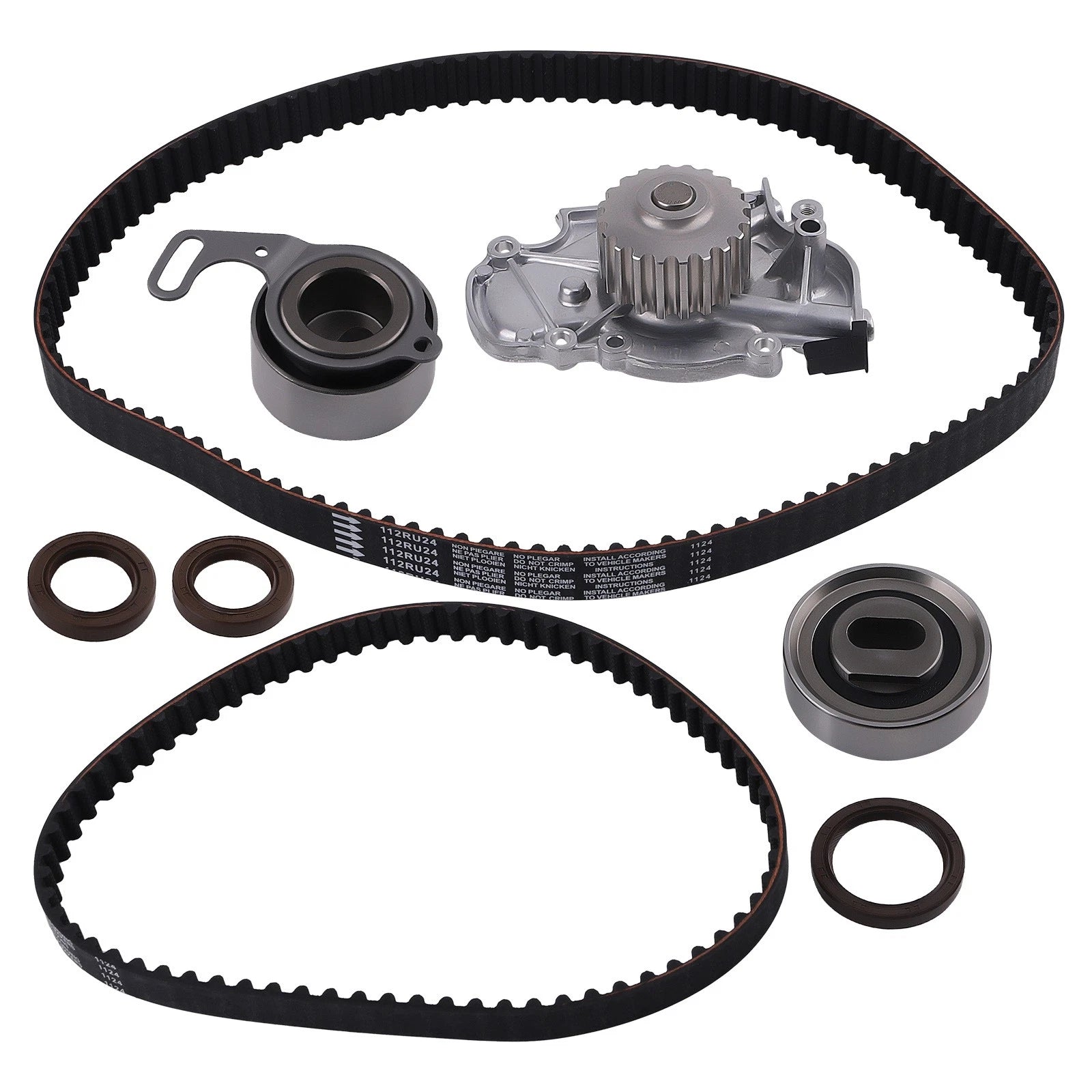 Engine Timing Belt Kit Water Pump for Honda Accord 2.3L L4 (1994–2002)