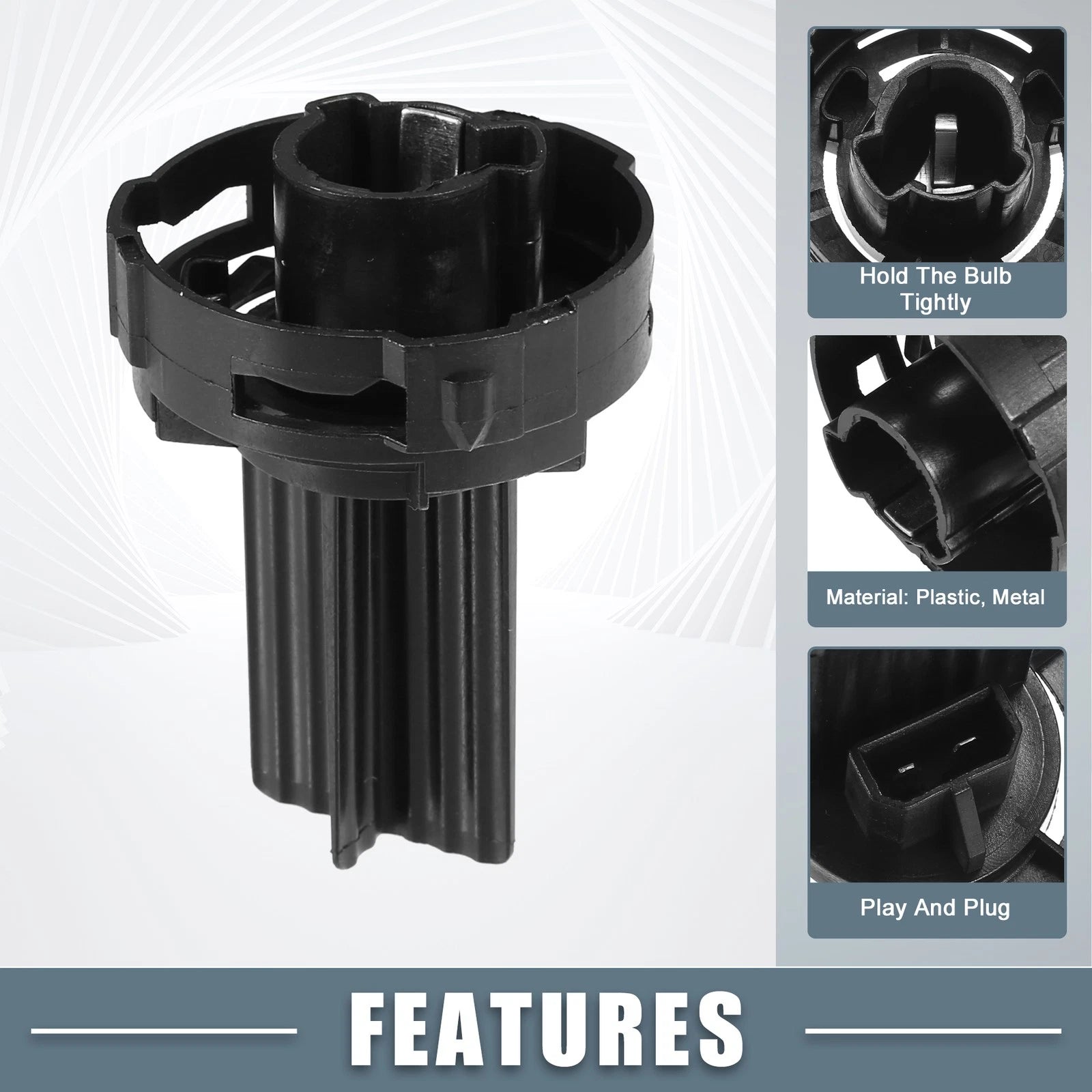 Daytime Running Light Socket Holder 4F0941669 for VW Touareg (2007–2010)